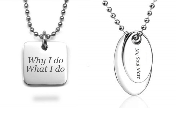  personalized engraved necklaces