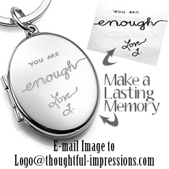 Personalized custom handwriting jewelry