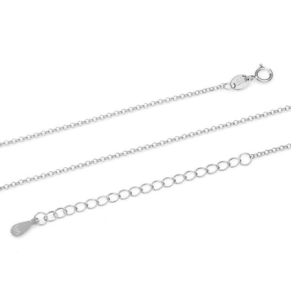 Sarah Silver Custom Locket Necklace inset 1