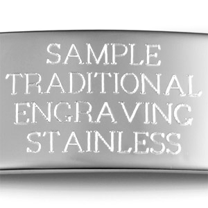 Example of traditional etched engraving
