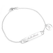 Lia Sterling Silver Bracelet with Charm