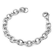 Stainless Steel Bracelet for Charms 6 1/2 inch
