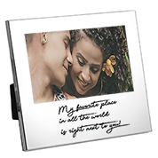 Personalized Handwriting Gifts Silver Picture Frame 
