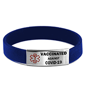 Vaccinated Against Covid-19 Bracelet