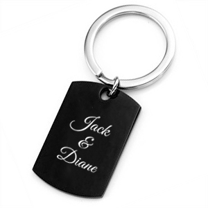 picture engraved keychain